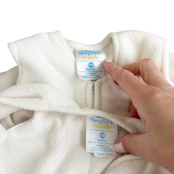 Halo Sleep Sack Swaddle Sz Newborn 0-3M 6-12LB Lot of 2 - Picture 6 of 10